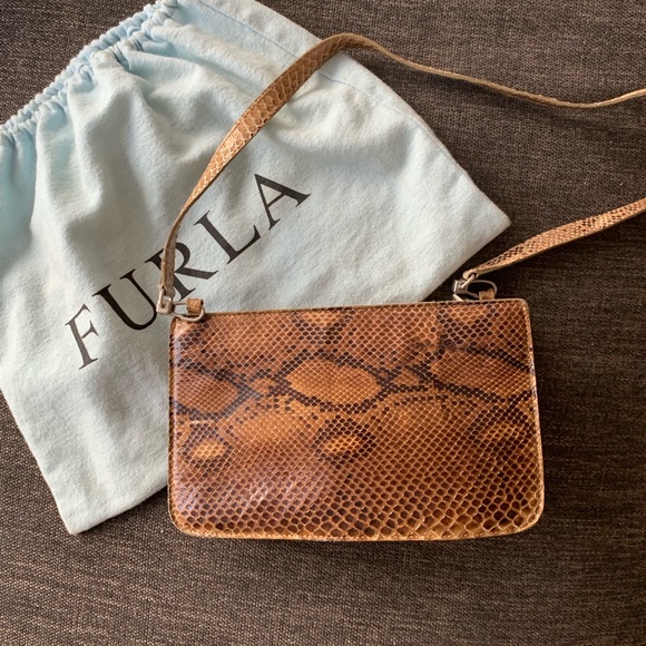 Timeless genuine python skin vintage bag - Picture 2 of 6